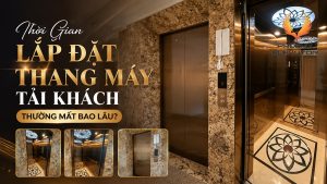 thời gian lắp đặt thang máy tải khách