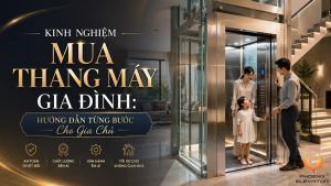 kinh nghiệm mua thang máy gia đình