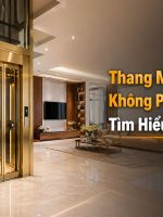 thang máy gia đình không phòng máy