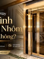 thang máy gia đình khung nhôm
