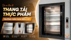 Thang tải thực phẩm