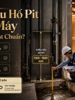 chiều sâu hố pit thang máy