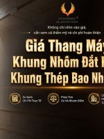 giá thang máy khung nhôm