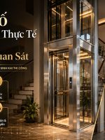 khảo sát thực tế khi lắp đặt thang máy quan sát