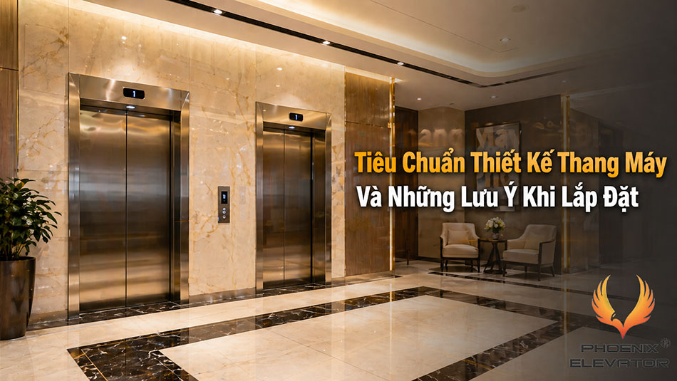 Kích thước hố thang và hố pit đạt chuẩn giúp rút ngắn tiến độ lắp đặt thang tải khách