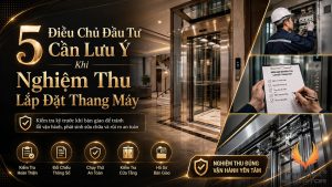 nghiệm thu lắp đặt thang máy