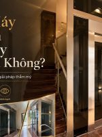 thang máy cửa kính có lộ ray không ?