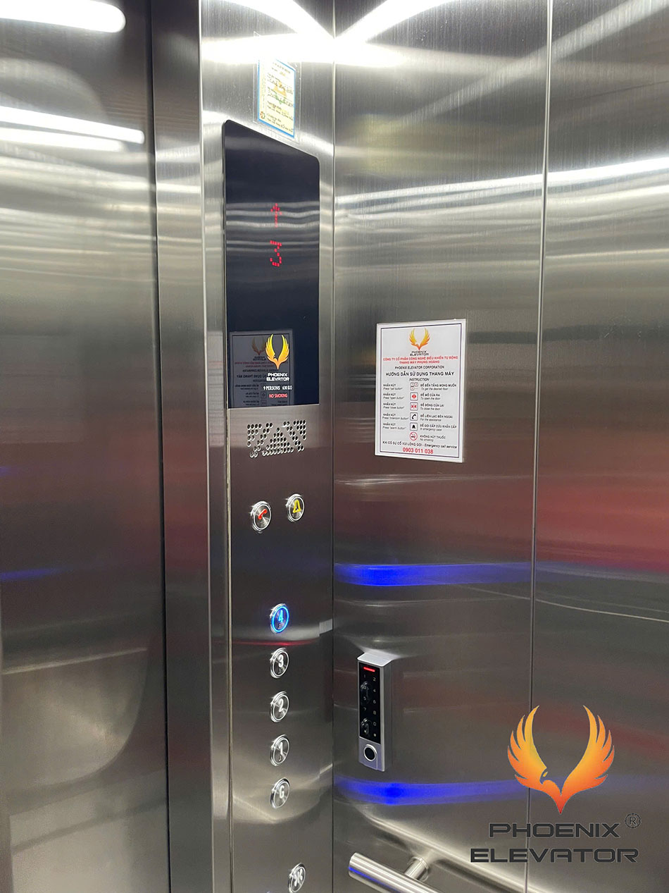 Thang máy gia đình Phụng Hoàng GD03