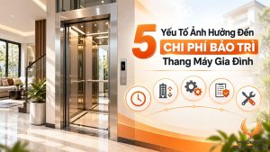 chi phí bảo trì thang máy gia đình