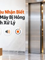 dấu hiệu nhận biết thang máy bị hỏng