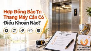 hợp đồng bảo trì thang máy