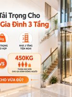 thang máy gia đình 3 tầng