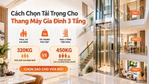 thang máy gia đình 3 tầng