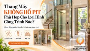 thang máy không hố pit