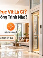 thang máy trục vít là gì