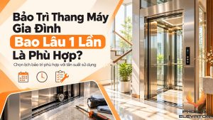 bảo trì thang máy gia đình bao lâu một lần