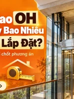 chiều cao oh thang máy
