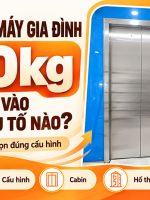giá thang máy gia đình 350kg